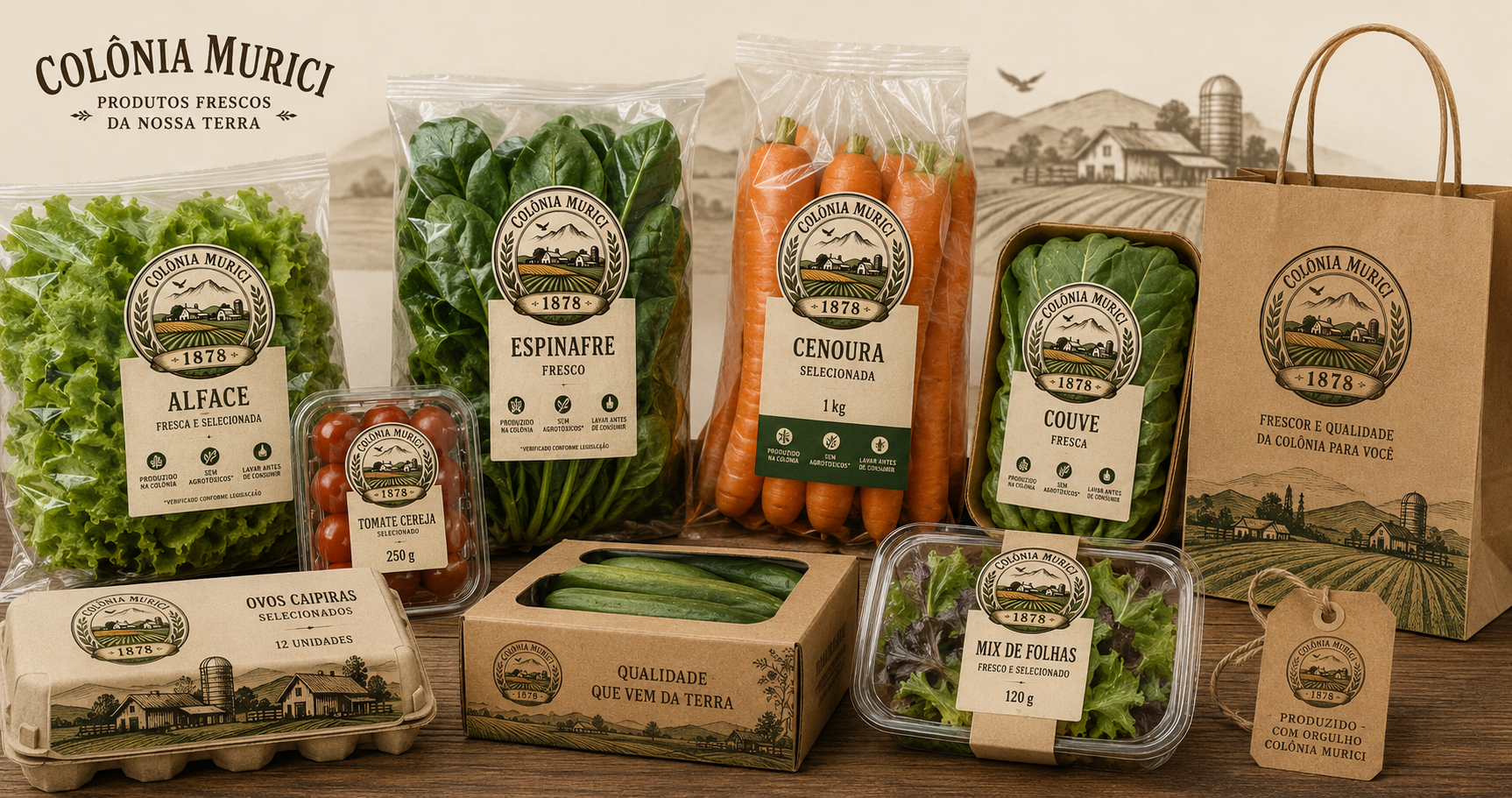 Produtos Colônia Murici